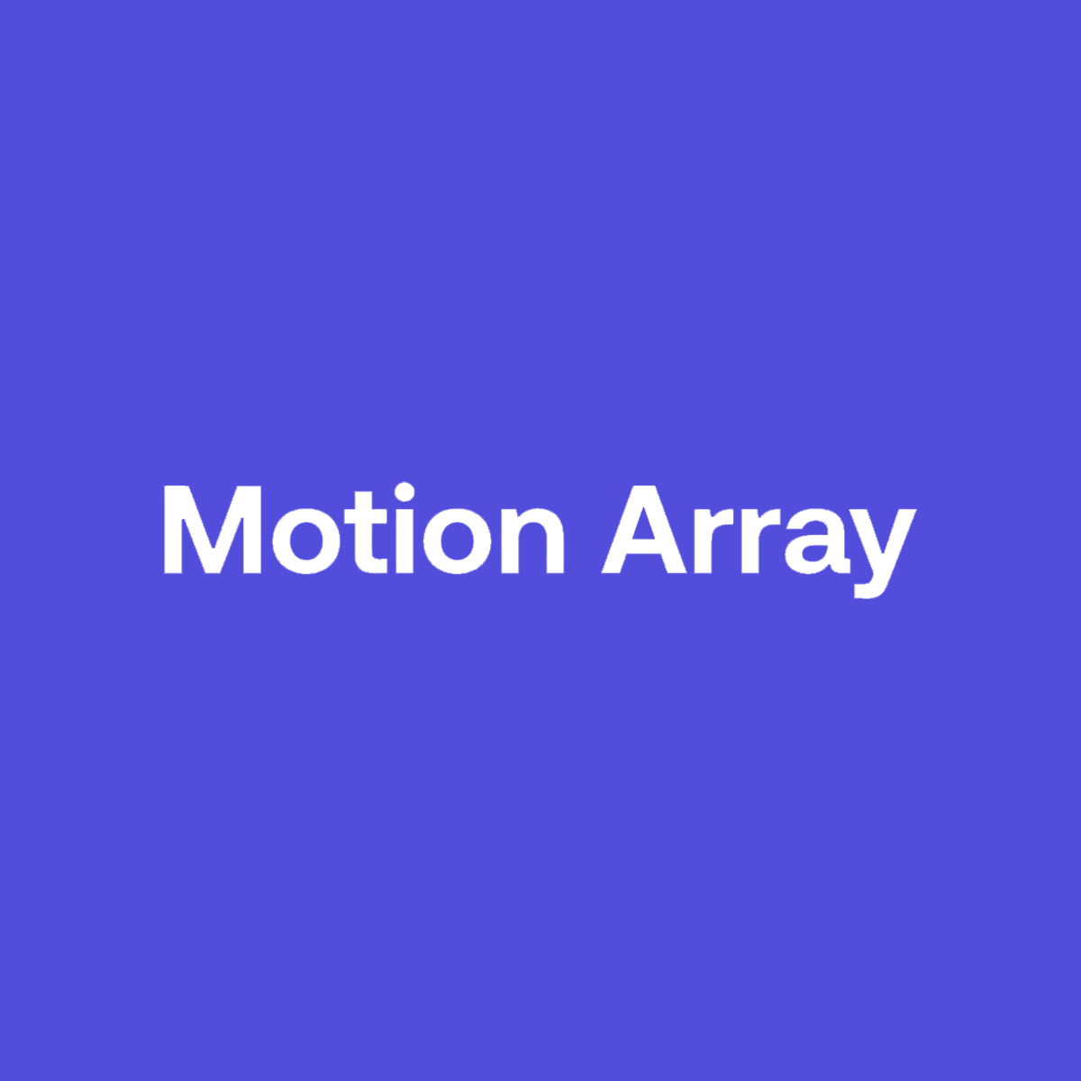 Motion Array Hesap